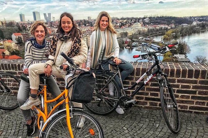 Hidden Prague Bike Tour - The Vltava riverbanks and Prague’s changing architecture