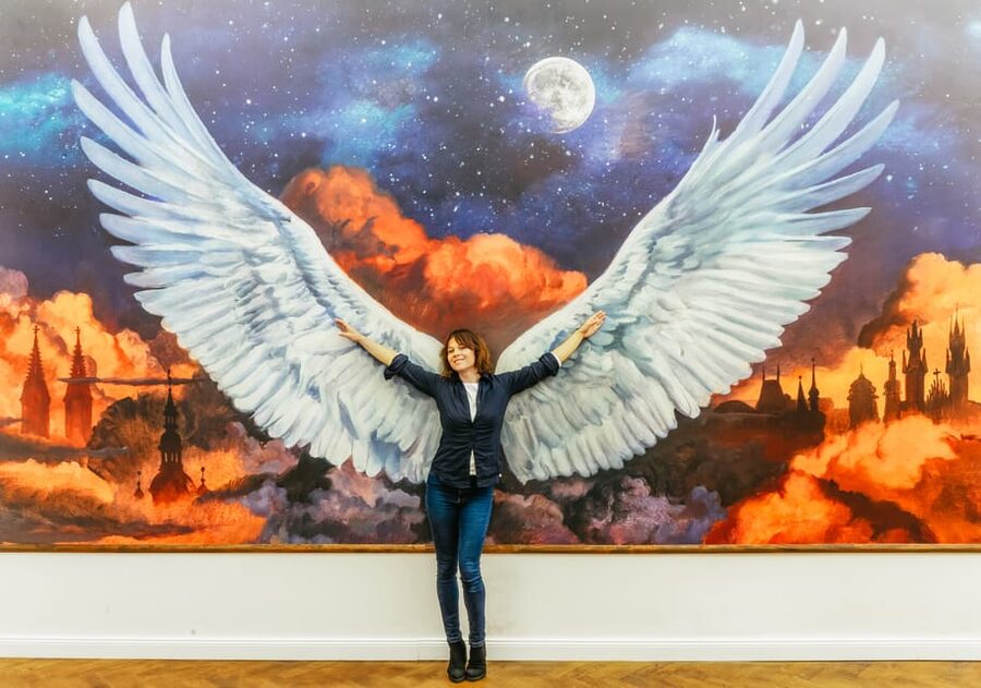 IAM Illusion Art Museum Entry Ticket - Paintings made from metal, relief, and distortion
