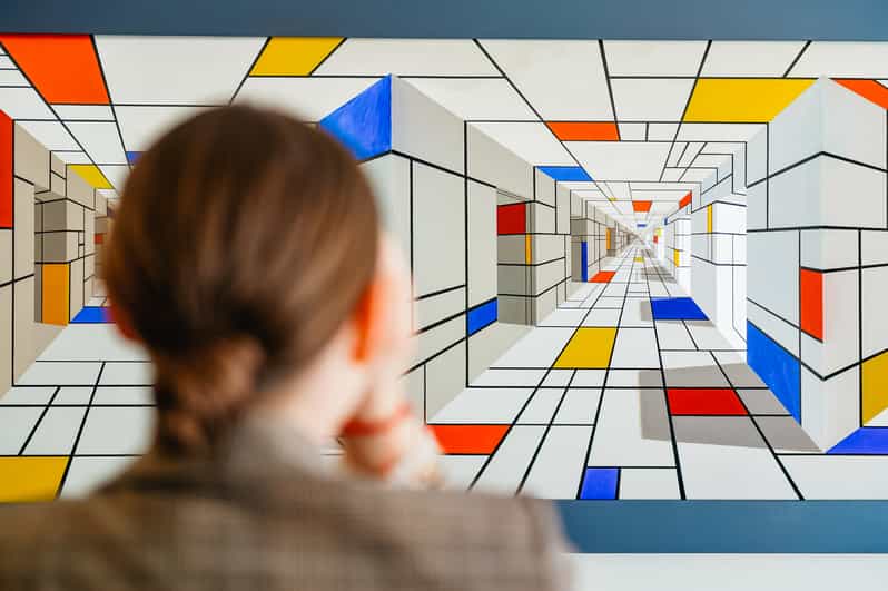 IAM Illusion Art Museum Entry Ticket - QR codes, augmented reality, and the camera test