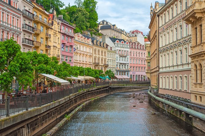 Karlovy Vary Full Day Tour from Prague - Tasting the water at Hot Spring Colonnade