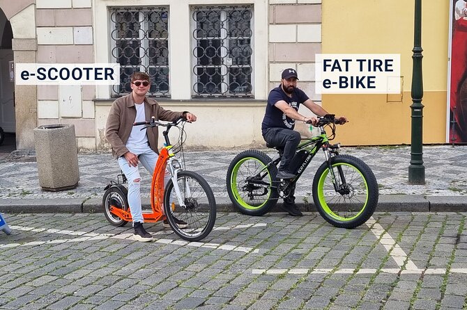 Live-Guided e-Scooter Tour of the Old Town of Prague, 60 min - Kampa Island, the Jewish Quarter, and the river connection