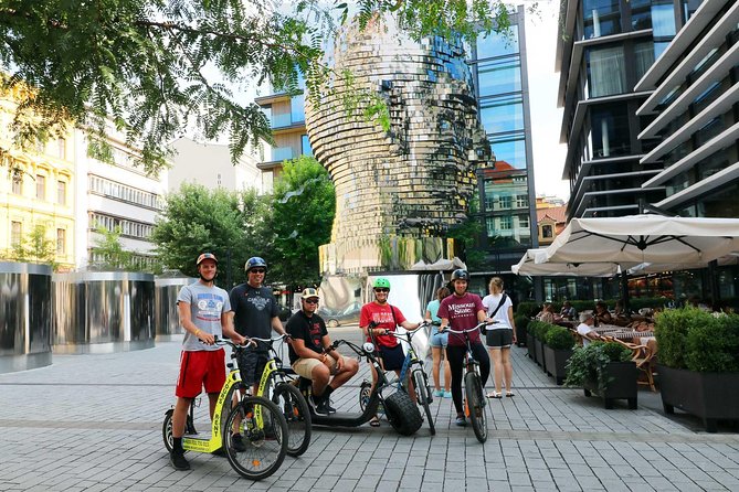 Live-Guided Half-Day Segway & E-Scooter tour - From Maltezske Square to Prague Castle