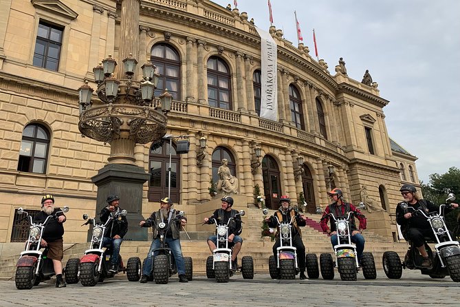 Live-Guided Tour - Trike-Harley Adventure of Prague - Letna and the Metronome: Prague from above