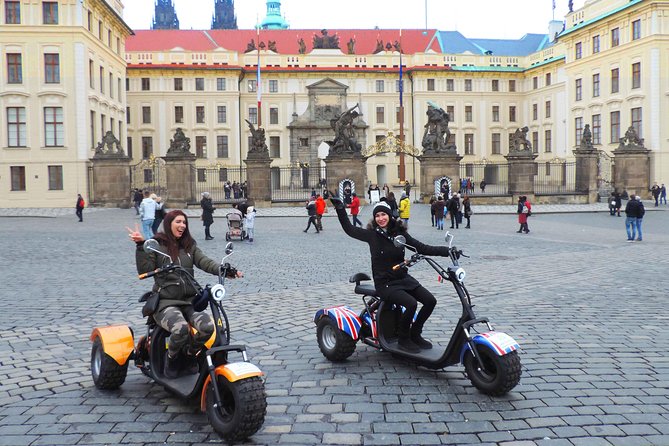 Live-Guided Tour - Trike-Harley Adventure of Prague - Petrin Hill, park views, and a route you can adjust