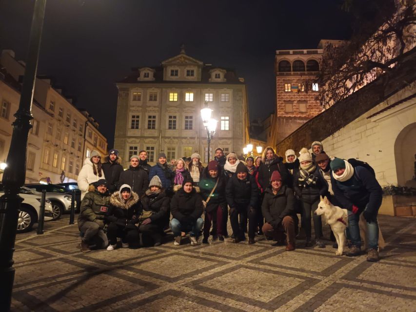 Night tour: Dark Side of Prague with Craft Beer - Medieval streets beneath the castle