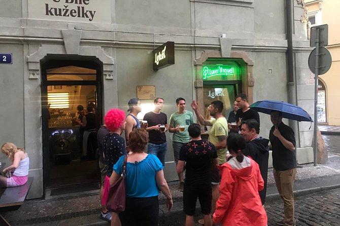Old Prague pubs tour. Beer and dinner included! - Nerudova Street and the final pub