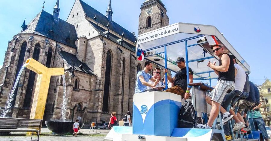 Pilsen: 1.5-Hour Beer Bike with Unlimited Beer - Key points to know before you book