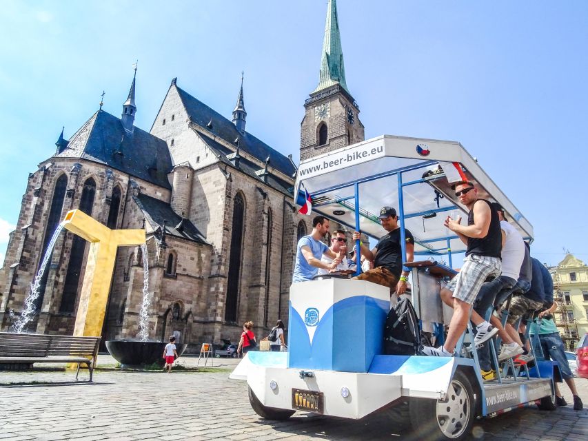 Pilsen: 1.5-Hour Beer Bike with Unlimited Beer - The first 10 minutes: safety, seating, and beer rules