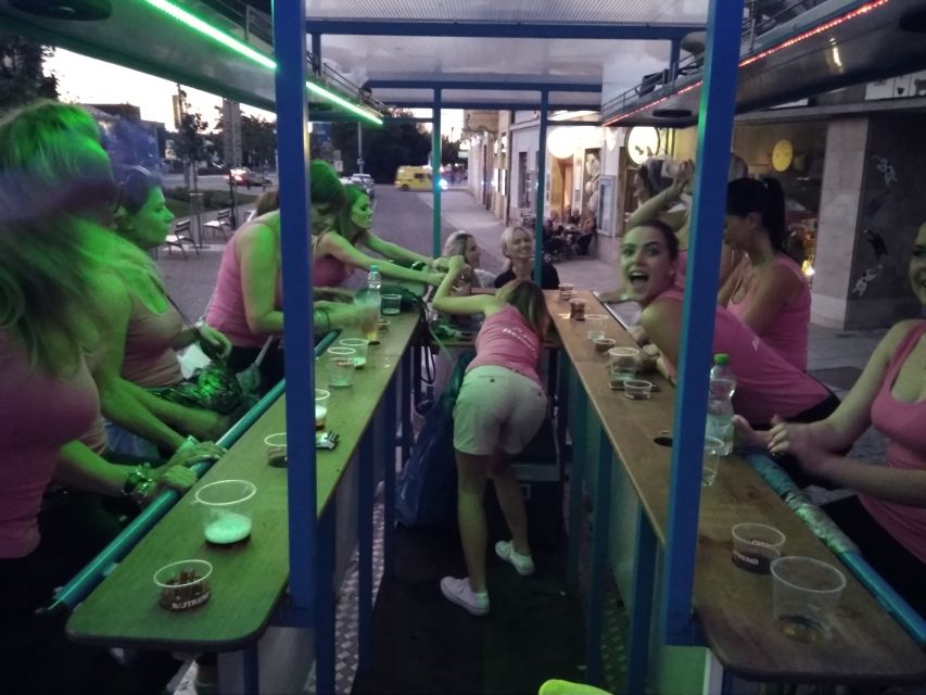 Pilsen: 1.5-Hour Beer Bike with Unlimited Beer - Pedaling through Pilsen city center