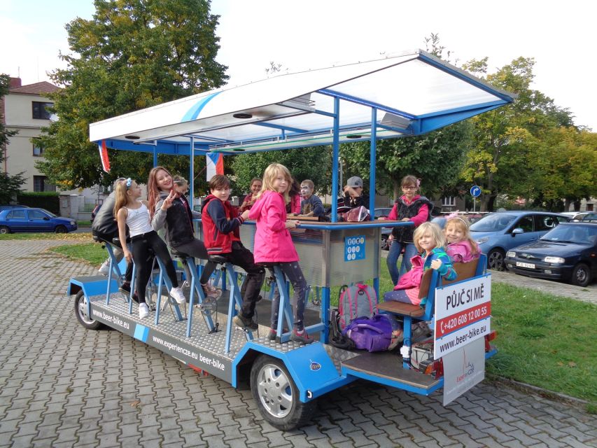 Pilsen: 1.5-Hour Beer Bike with Unlimited Beer - Booking tips for the smoothest ride