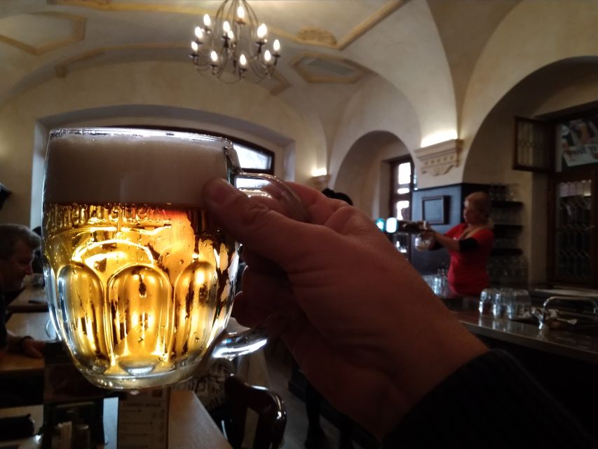Pilsen: Old Town Gastronomy Tour - Entering St. Bartholomew Cathedral