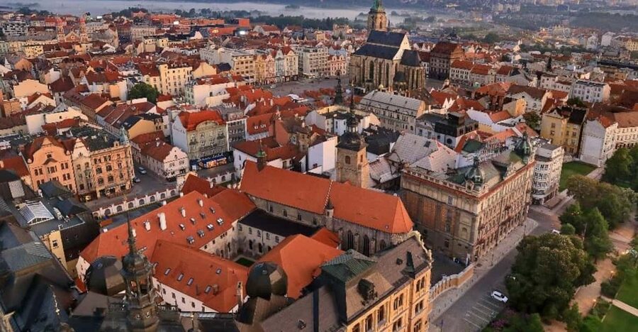 Pilsen: Old Town Guided Walking Tour - St. Bartholomew’s Cathedral and the medieval center
