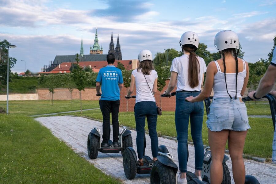 Prague: 1.5-Hours Sightseeing Tour by Segway - Learning to ride before leaving Strahov Stadium