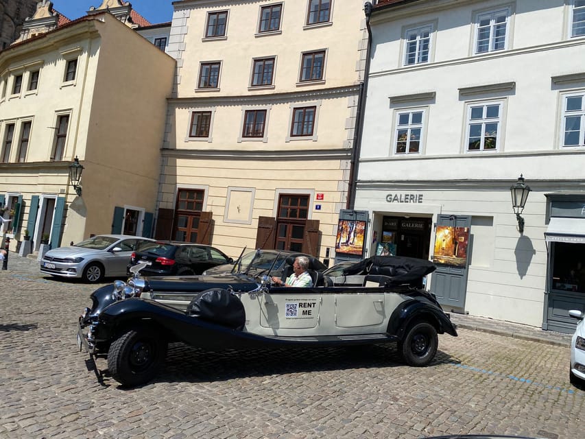 Prague: 120min Private Tour in Vintage Car, up to 6people! - Old Town sights from Estates Theatre to the Astronomical Clock
