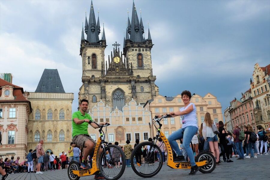 Prague: 2-Hour Old District & Riverside E-Scooter Tour - Key points to know before you ride