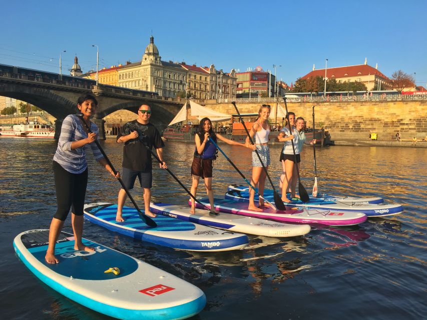 Prague: 2-Hour Paddle Boarding in the City Centre - Key points to know before you book