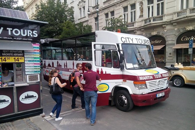 Prague 2-hour Panoramic Bus Tour - What the audio and bus are really like