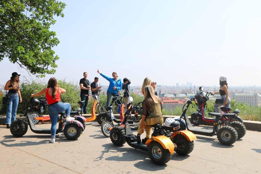 Prague: 2-Hour Trike Live Guided Tour of Old Town - Rolling through Old Town’s medieval core