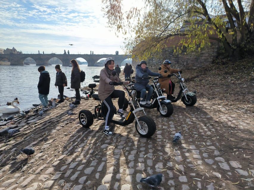 Prague: 2-Hour Trike Live Guided Tour of Old Town - Getting started beside the Embassy of Japan