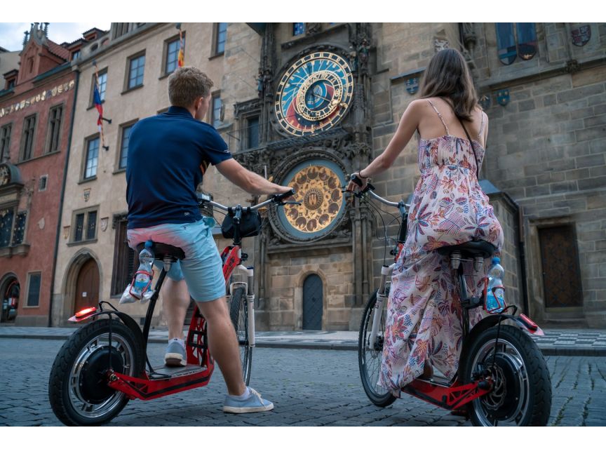 Prague: 3-Hour Fat Tire E-Scooter Tour - Charles Bridge and Lesser Town slow the pace