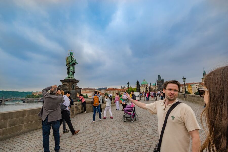 Prague: 3-Hour Walking Tour of Old Town & Prague Castle - Hradčany Square and the approach to the Castle