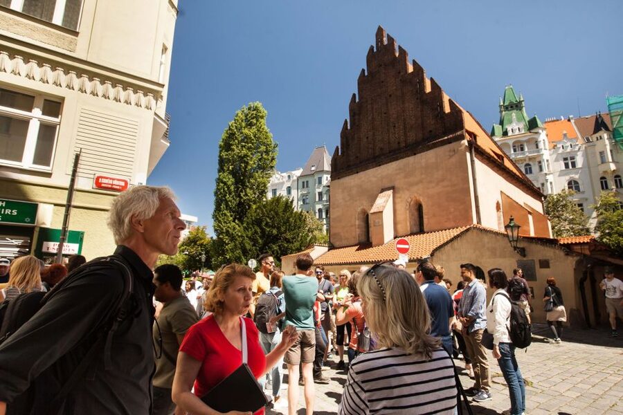 Prague: 6-Hour City Tour including Cruise and Lunch - Walking through Prague’s Jewish Quarter