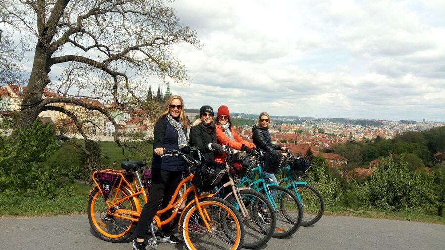 Prague: 7 Best Viewpoints of Prague E-Bike Tour - Letná Park: open views and a break from the center
