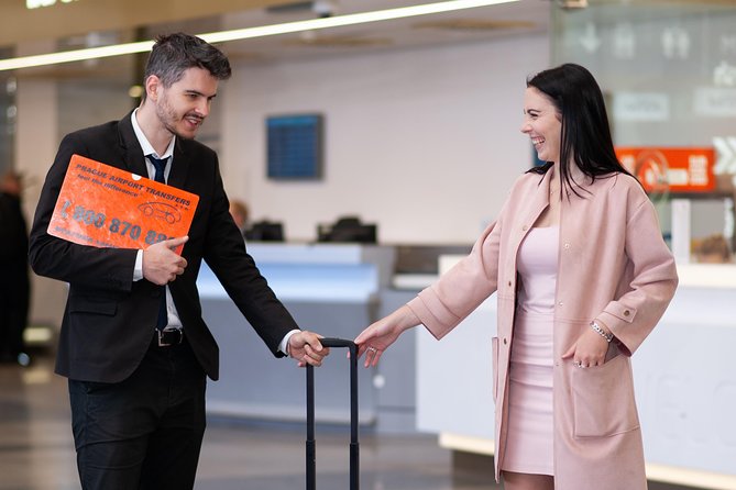 Prague Airport Shared Arrival Transfer - The small extras that help you get oriented