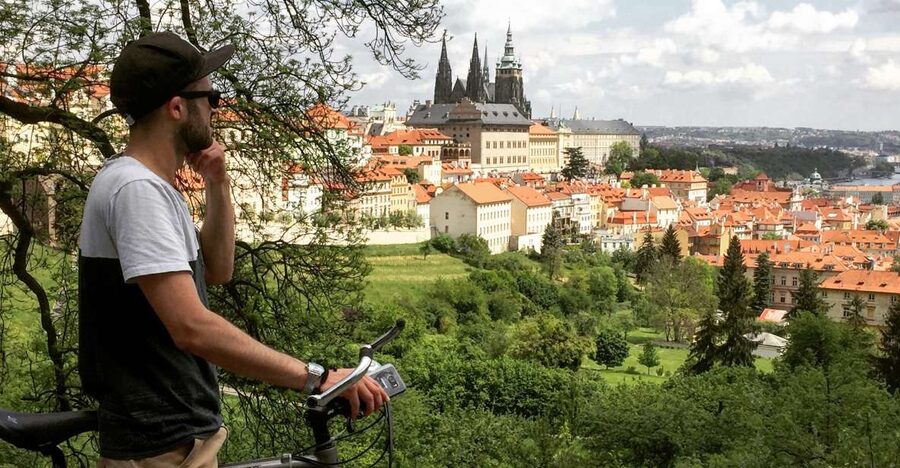 Prague "ALL-IN-ONE" City E-Bike Tour - One Bike, Nearly All of Central Prague