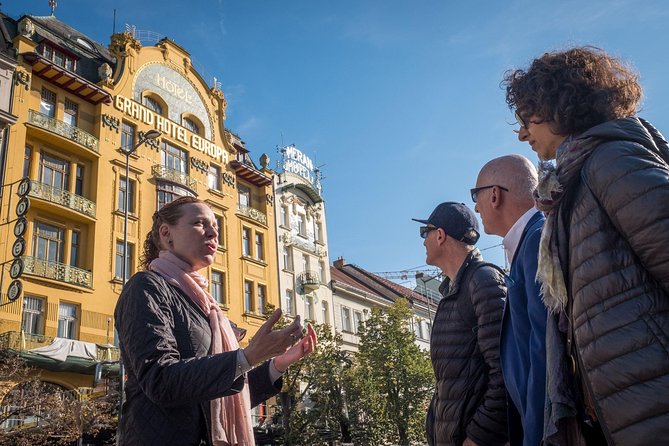 Prague Art Nouveau and Cubism Walking Tour - Lucerna bar and the world of pre-war cafés