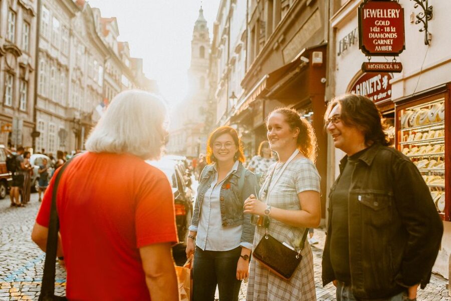 Prague: Award-Winning Old Town Food Tour with Four Drinks - Third stop: more regional dishes and another beer