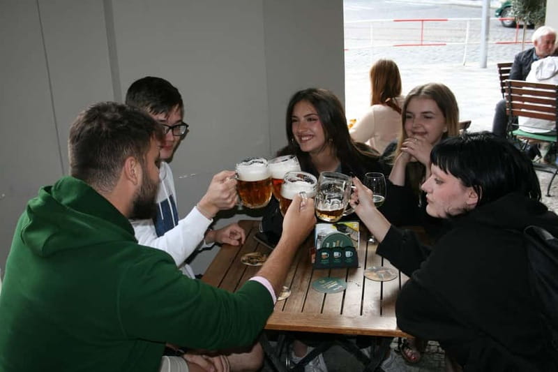 Prague Beer History: Highlights Tour with Tasting - Malostranské Square, about 45 minutes