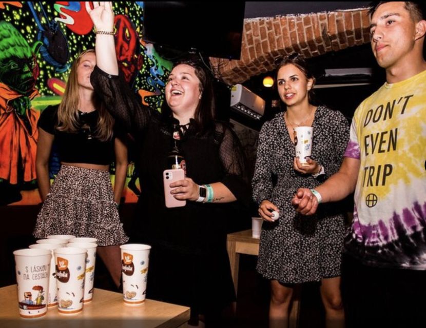 Prague: Beer Pong Experience with Unlimited Czech Beer - The bar atmosphere and the chance of a quiet session