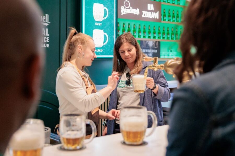 Prague: Beer Pouring Class at Pilsner Urquell Experience - The personalized bottle and certificate