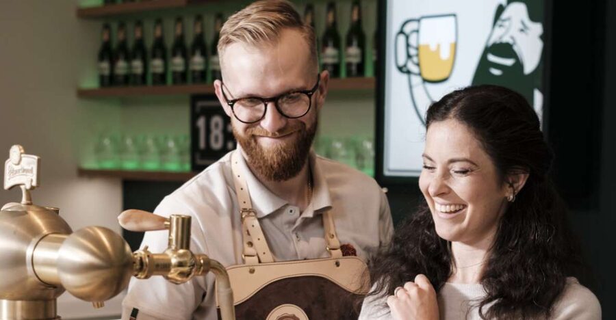 Prague: Beer Pouring Class at Pilsner Urquell Experience - Ingredients, storage, and clean equipment