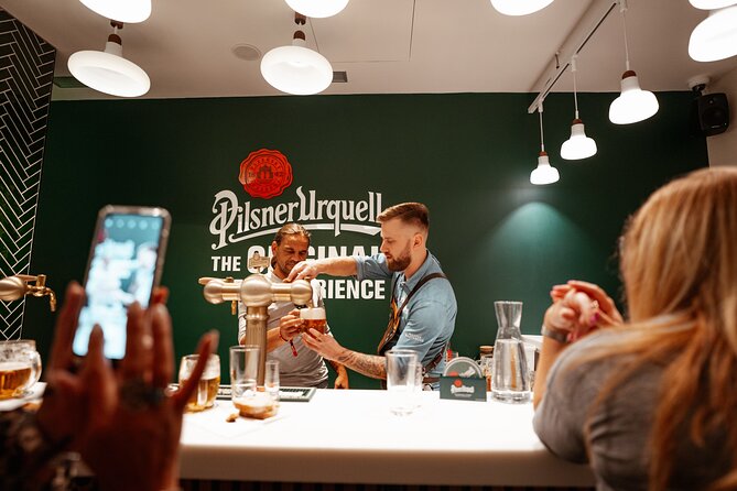 Prague Beer Pouring Class at Pilsner Urquell - Inside the 60-minute Tapster Academy