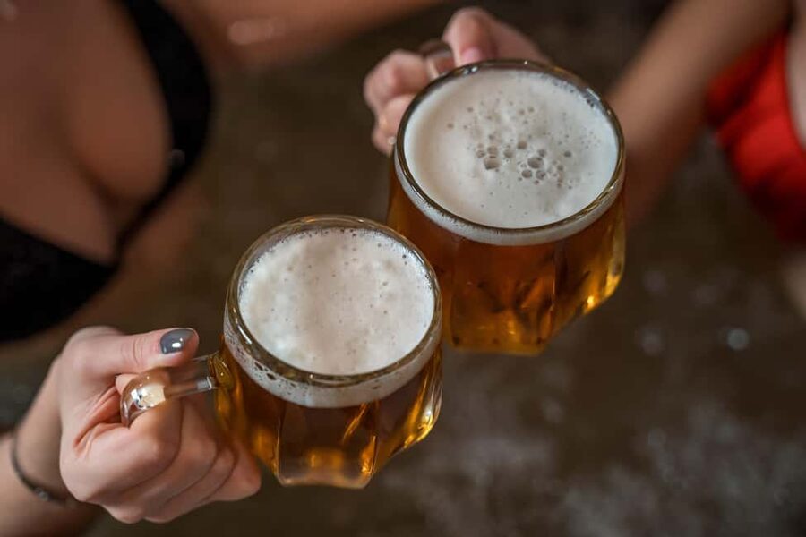Prague: Beer Spa Experience with Unlimited Beer and Sauna - Unlimited Bernard beer and what that adds
