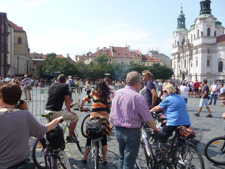 Prague Bike Rental - Picking up your bike near the Powder Tower