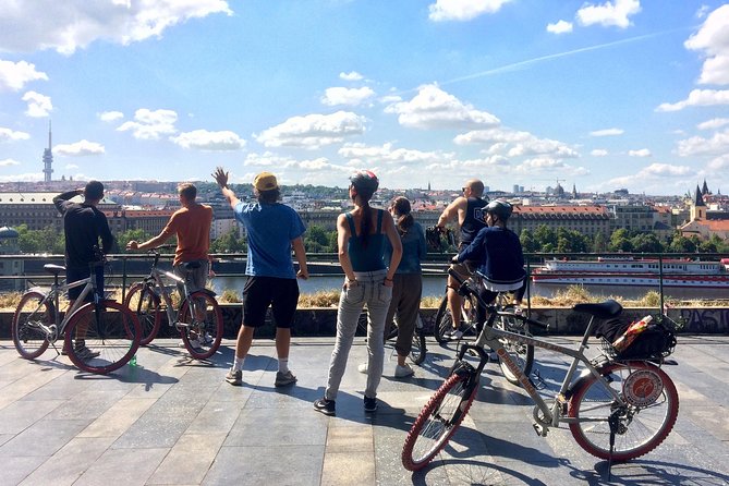 Prague Bike Tour - Stunning Viewpoints, Castle, City & Park - Petrin Park and the second great viewpoint