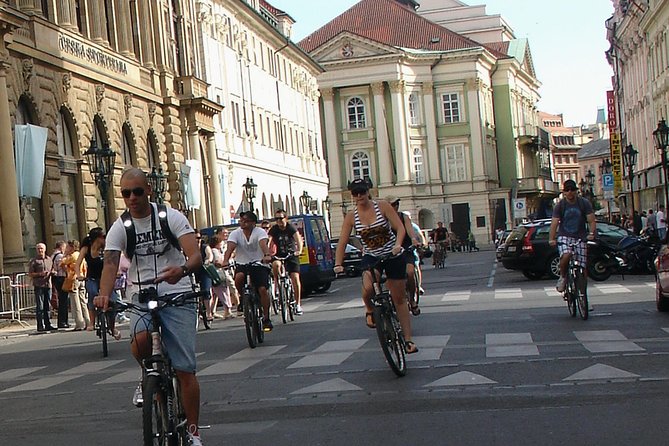 Prague Bike Tour - Charles Bridge and the Vltava riverfront
