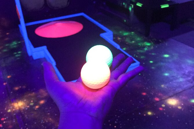 Prague Black Light Mini Golf Admission Ticket - A playful change of pace near Old Town Square