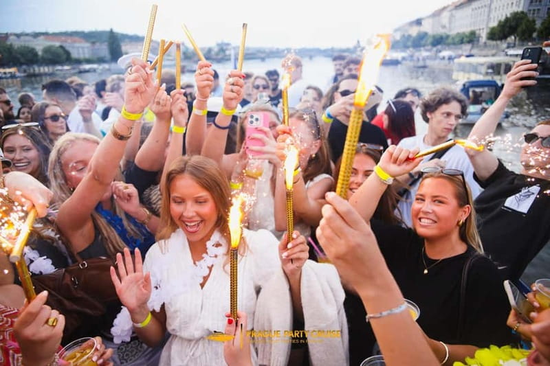 Prague : Boat Party with Afterparty at EPIC - A river cruise built for dancing, not sightseeing