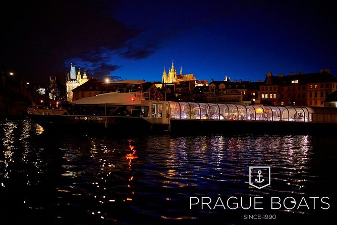 Prague Boats 3-hours Crystal Dinner Cruise - Quick takeaways for your evening on the Vltava