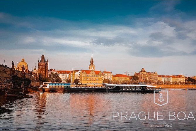 Prague Boats 3-hours Crystal Dinner Cruise - Charles Bridge, Prague Castle, and the evening route