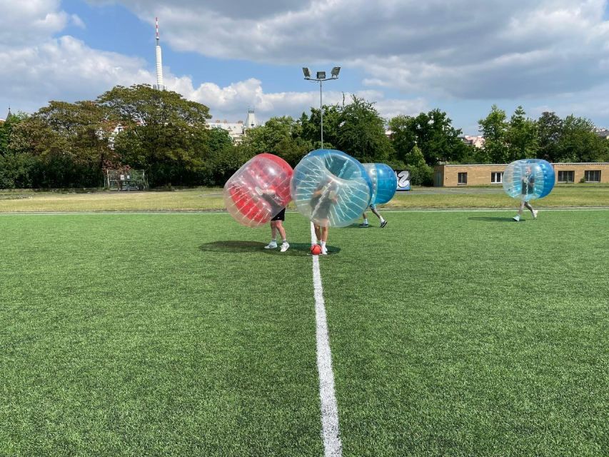 Prague: Bubbles football - Zorb Football in centrum - Value at $41 per person