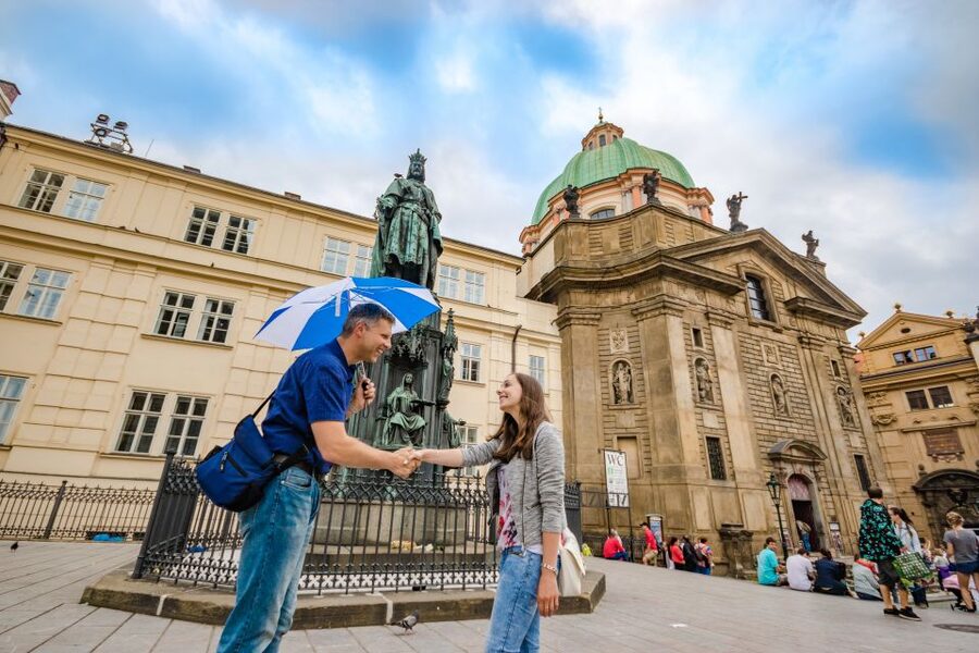Prague Castle 2.5-Hour Tour Including Admission Ticket - St. George’s Basilica brings the story back to faith
