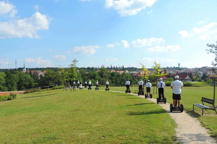 Prague: Castle and Monastery Segway Tour - Embassy streets, parks, and Prague’s Beverly Hills
