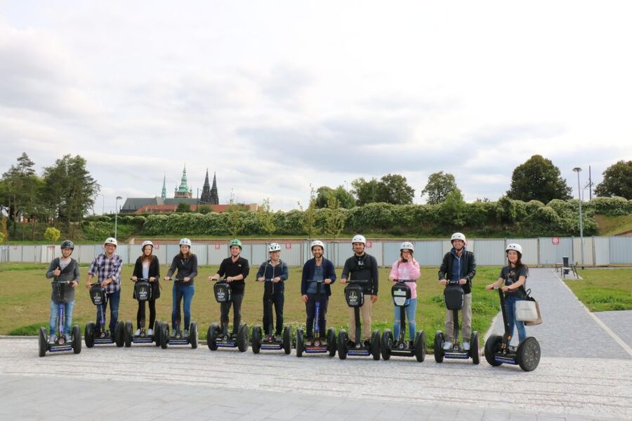 Prague: Castle and Monastery Segway Tour - Training and the first ride