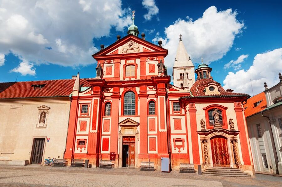 Prague Castle and St. Vitus Cathedral Private Walking Tour - Walking from the castle to Lesser Town
