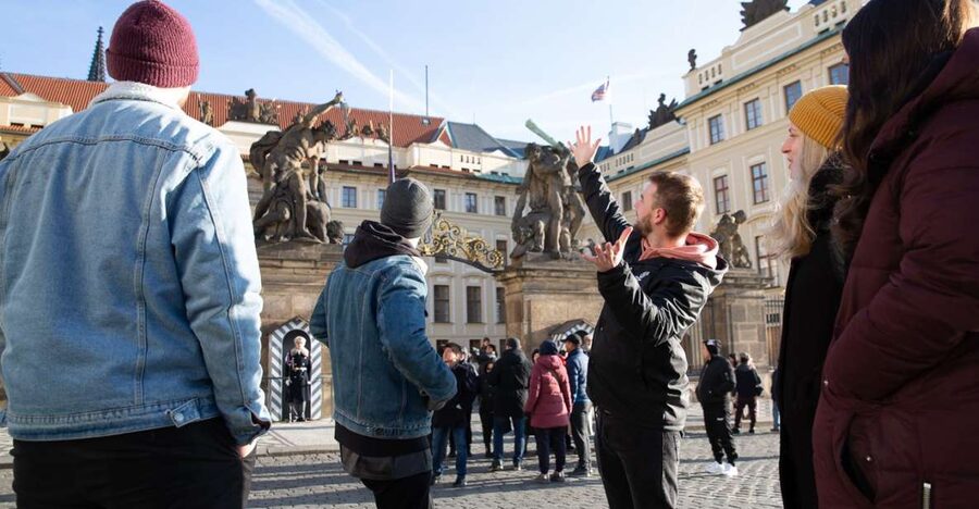 Prague: Castle Grounds & Highlights Walking Tour small-group - Meeting near Charles Bridge in Malá Strana